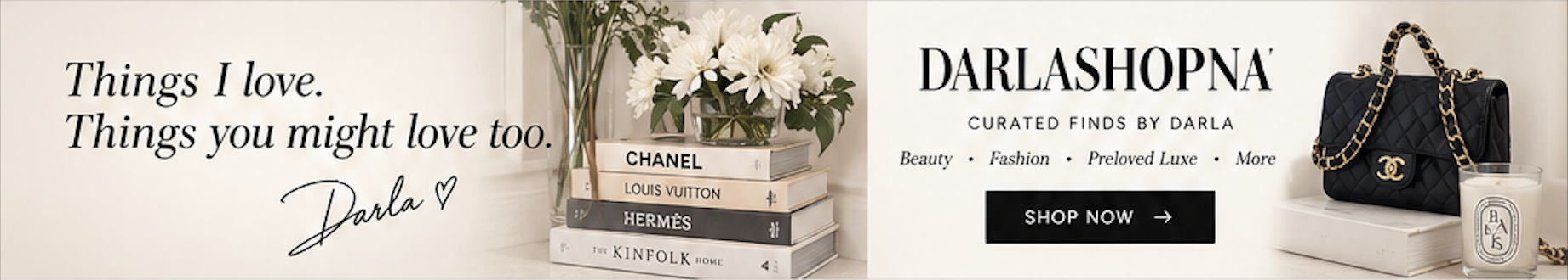 Things I love. Things you might love too. DarlaShopNa curated finds by Darla.